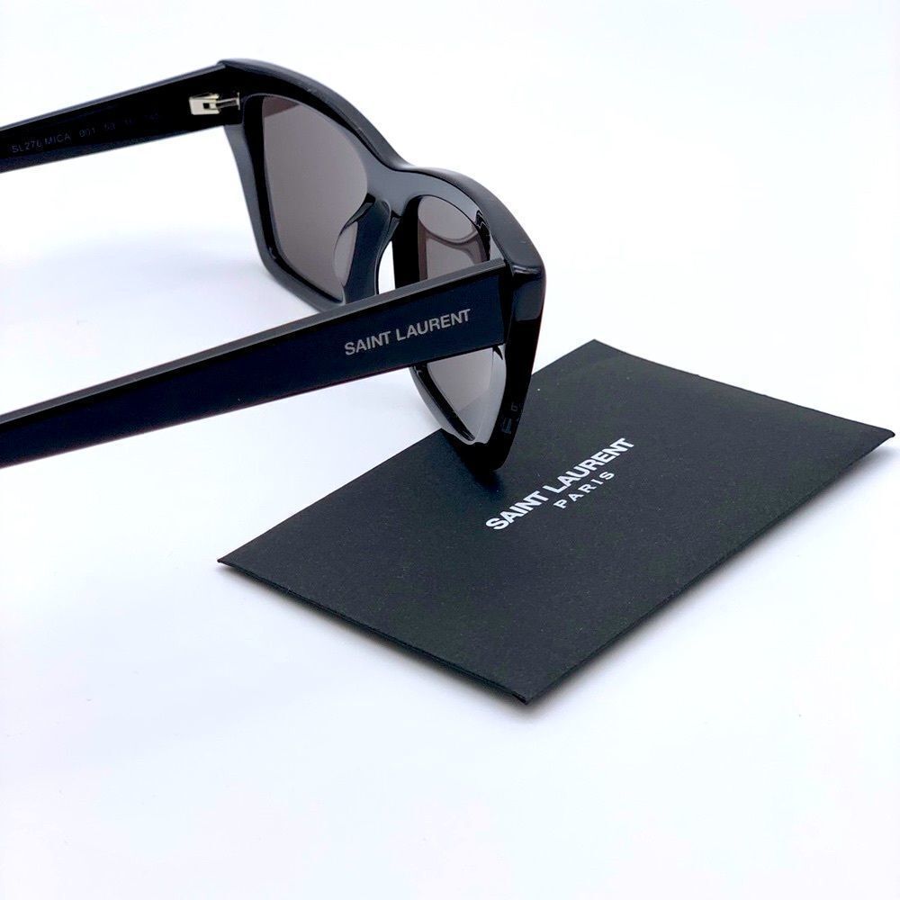 Yves Saint Laurent Black Cat-Eye Sunglasses - Picture 5 of 12